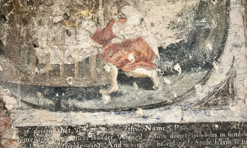 Αγγλία: Bρήκαν σε σπίτι μοναδικές τοιχογραφίες του 17ου αιώνα